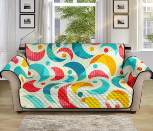 Colorful moon pattern Sofa Cover Protector