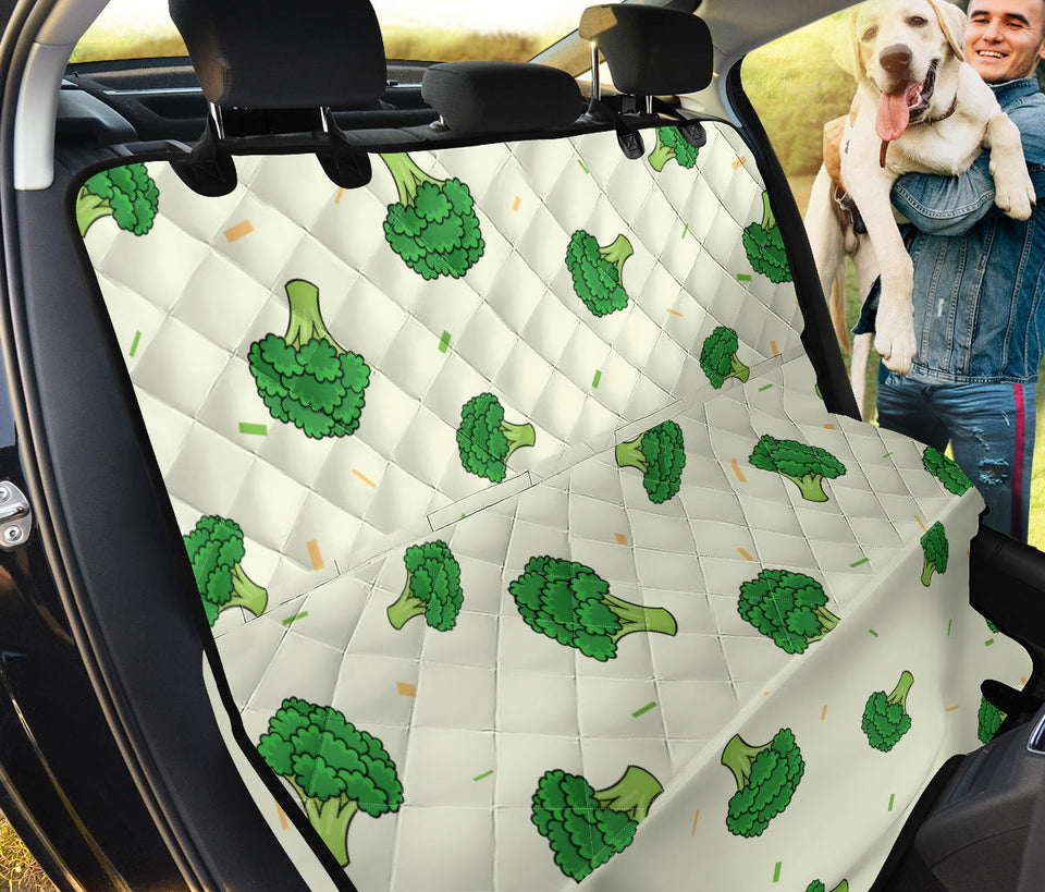 Broccoli Pattern Dog Car Seat Covers