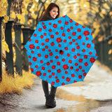Ladybug Pattern Print Design 02 Umbrella
