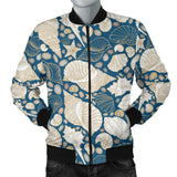 Shell Polynesian Tribal Design Pattern Men'S Bomber Jacket