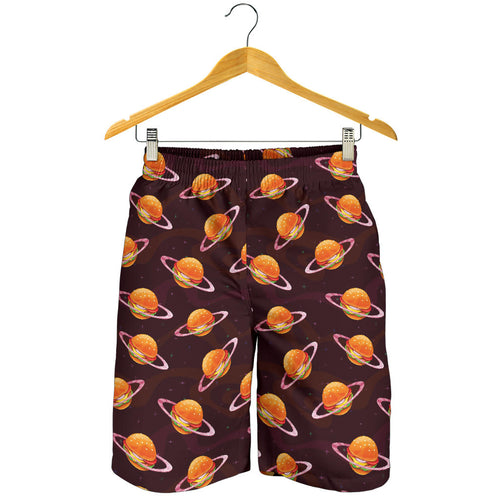 Hamburger Pattern Print Design 05 Men Shorts