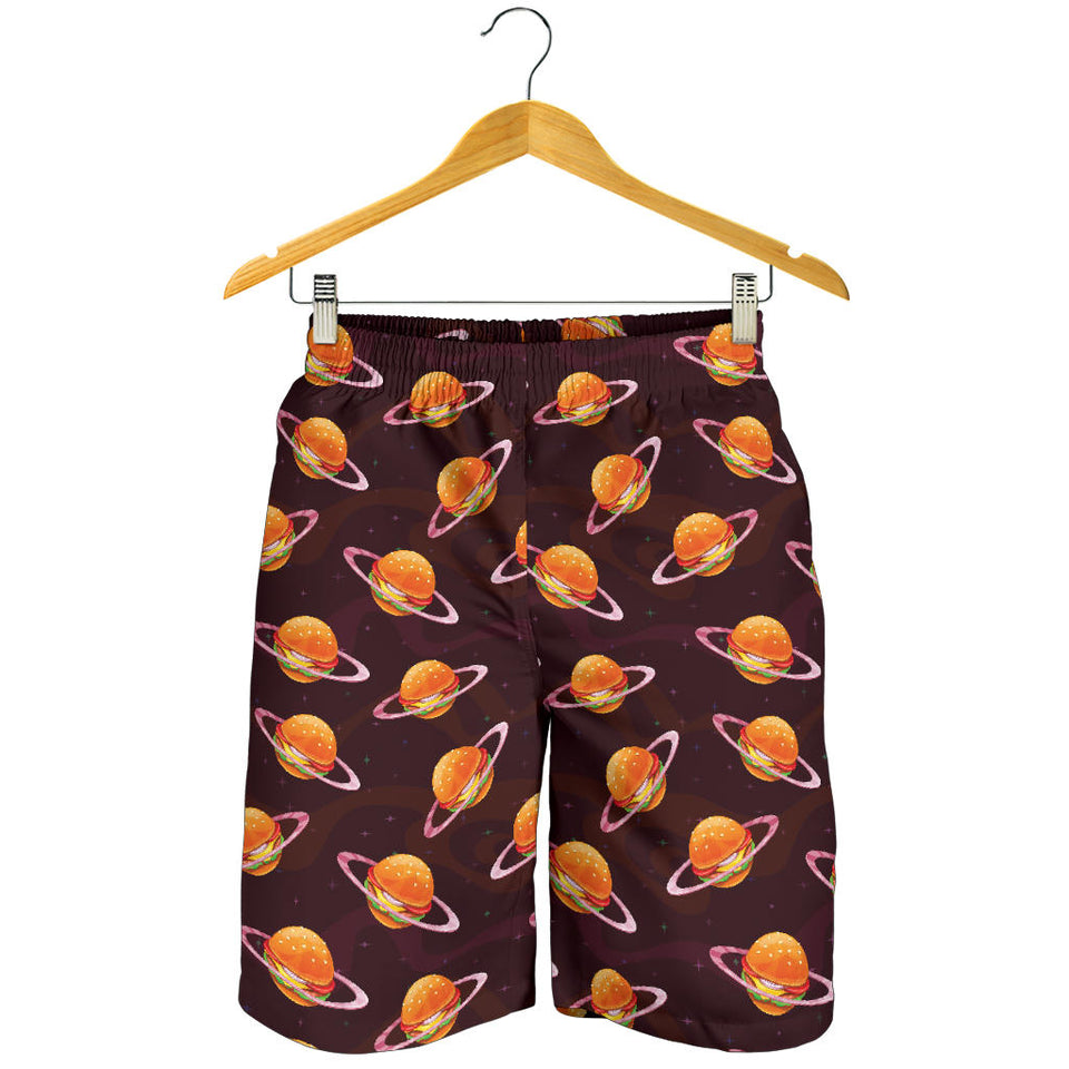Hamburger Pattern Print Design 05 Men Shorts