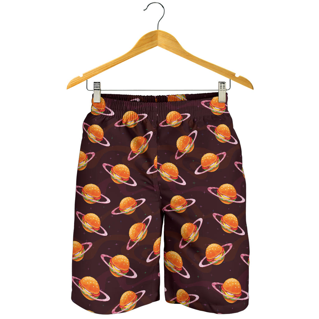 Hamburger Pattern Print Design 05 Men Shorts