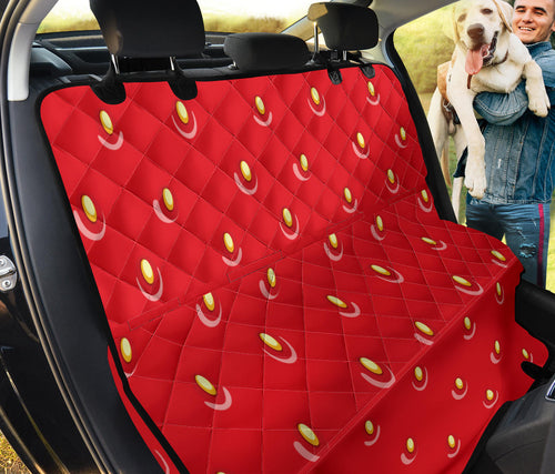 Strawberry Texture Skin Pattern Dog Car Seat Covers