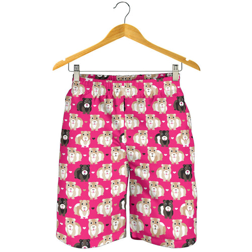 Guinea Pig Pattern Print Design 01 Men Shorts
