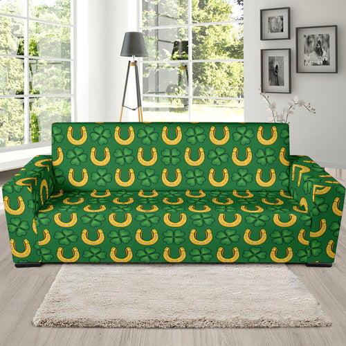 Horseshoes Pattern Print Design 05 Sofa Slipcover