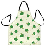 Broccoli Pattern Adjustable Apron