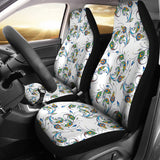 Peacock Feather Pattern  Universal Fit Car Seat Covers