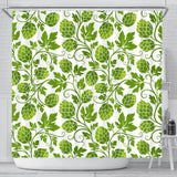 Hop Design Pattern Shower Curtain Fulfilled In US