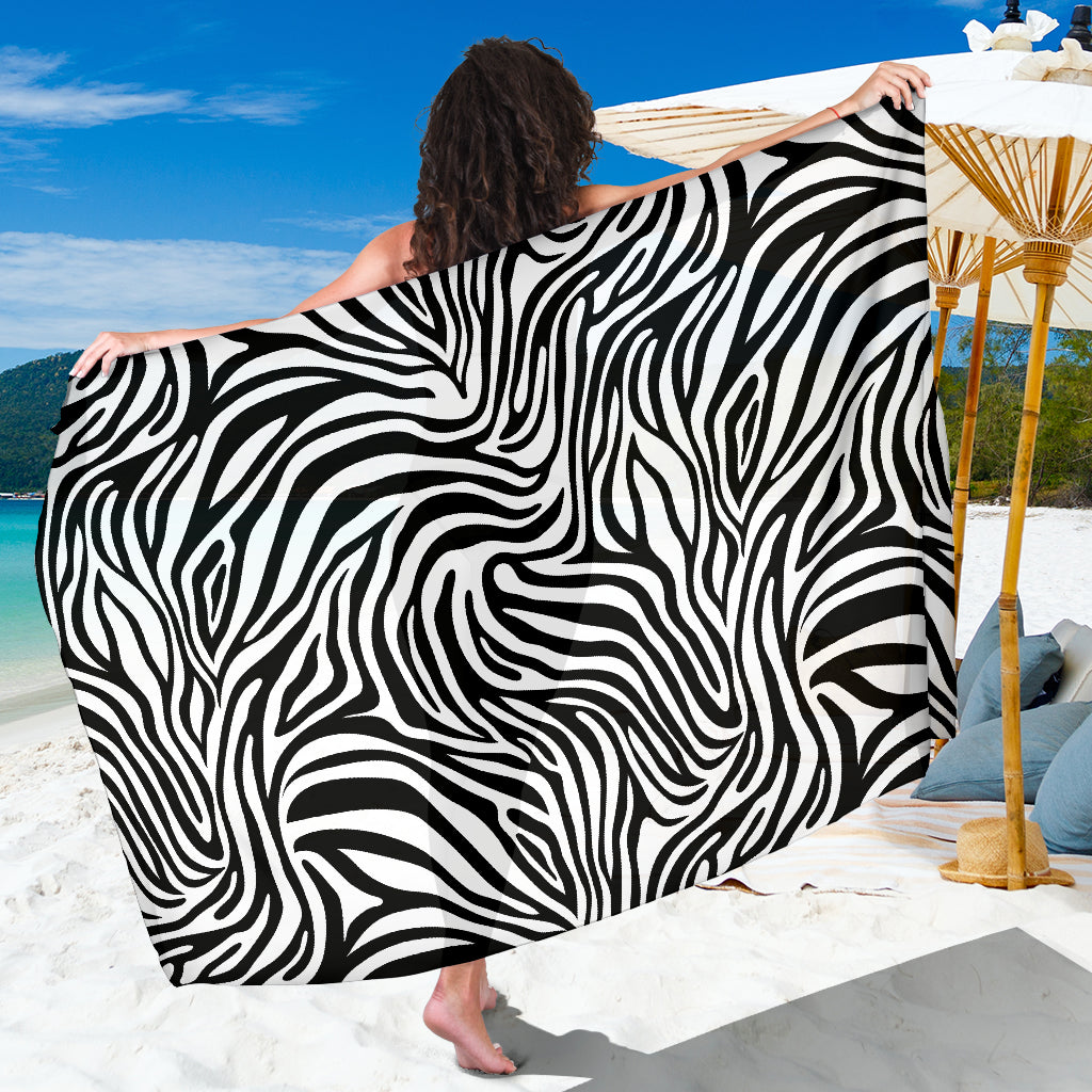 Zebra Skin Pattern Sarong