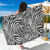 Zebra Skin Pattern Sarong