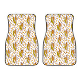 Corn Pattern Print Design 02 Front Car Mats