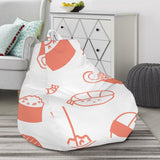 Sushi Pattern Bean Bag Cover