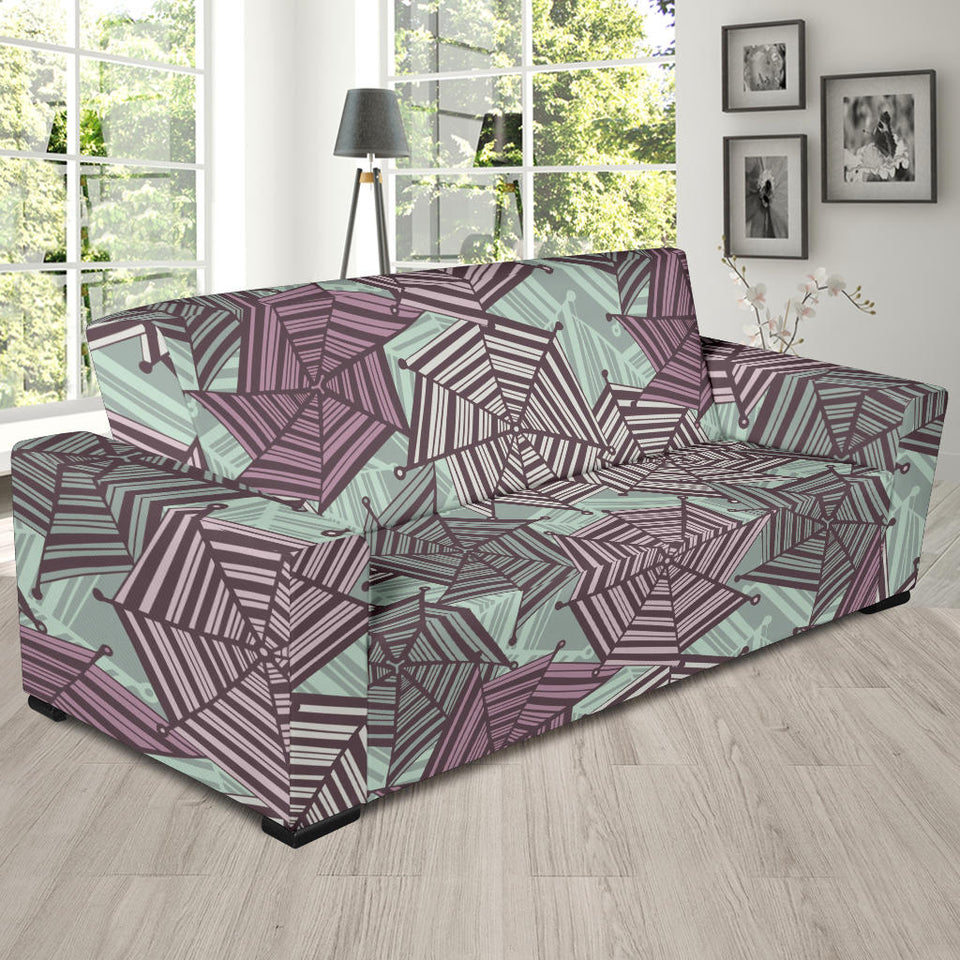 Spider Web Cobweb Design Color Pattern Sofa Slipcover