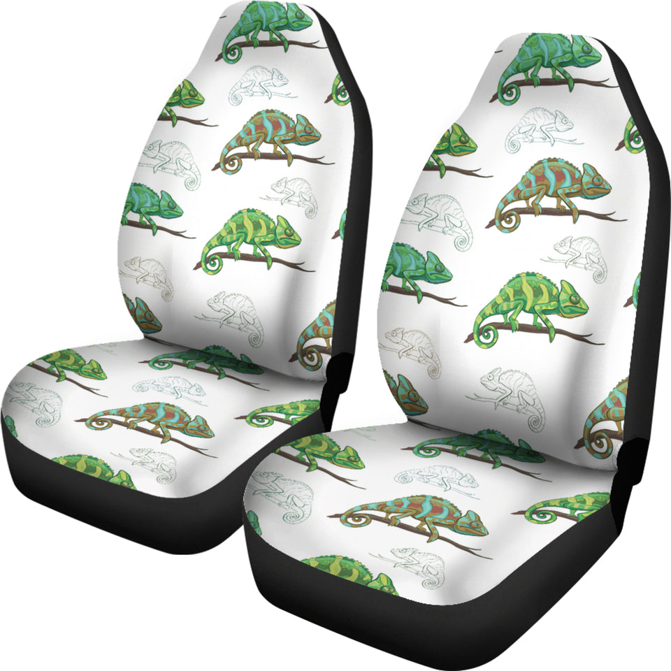 Chameleon Lizard Pattern  Universal Fit Car Seat Covers