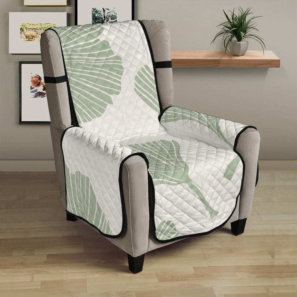 Ginkgo leaves pattern Chair Cover Protector