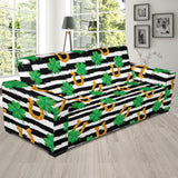 Horseshoes Pattern Print Design 01 Sofa Slipcover