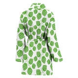 Hop Pattern Background Women'S Bathrobe