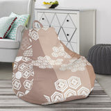 Beautiful Hexagon Japanese  Pattern Bean Bag Cover