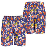 Goldfish Pattern Print Design 04 Men Shorts