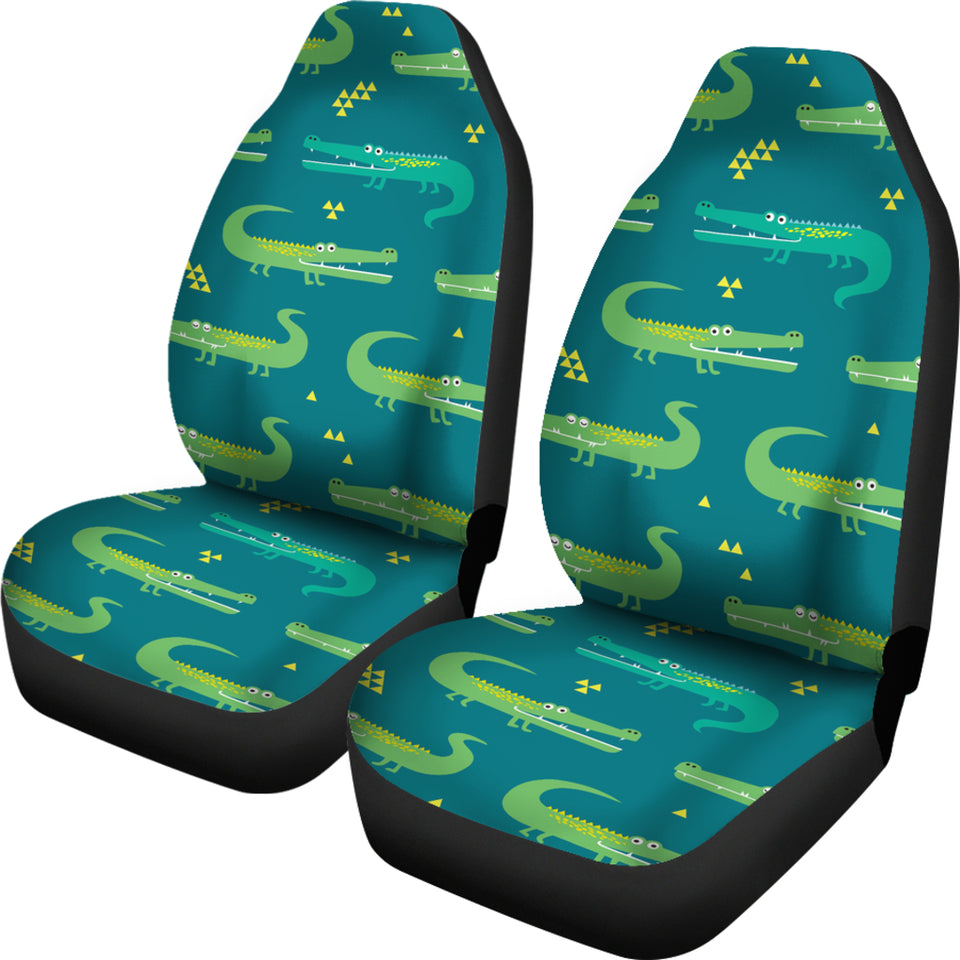 Crocodile Pattern Universal Fit Car Seat Covers