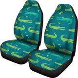 Crocodile Pattern Universal Fit Car Seat Covers