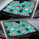 Cute Sushi Pattern Car Sun Shade