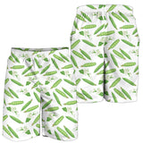 Green Peas Pattern Print Design 04 Men Shorts