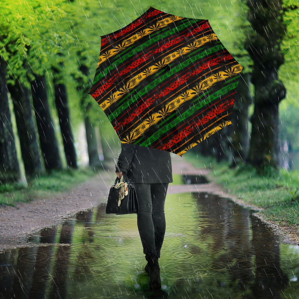 Canabis Marijuana Weed Pattern Print Design 04 Umbrella