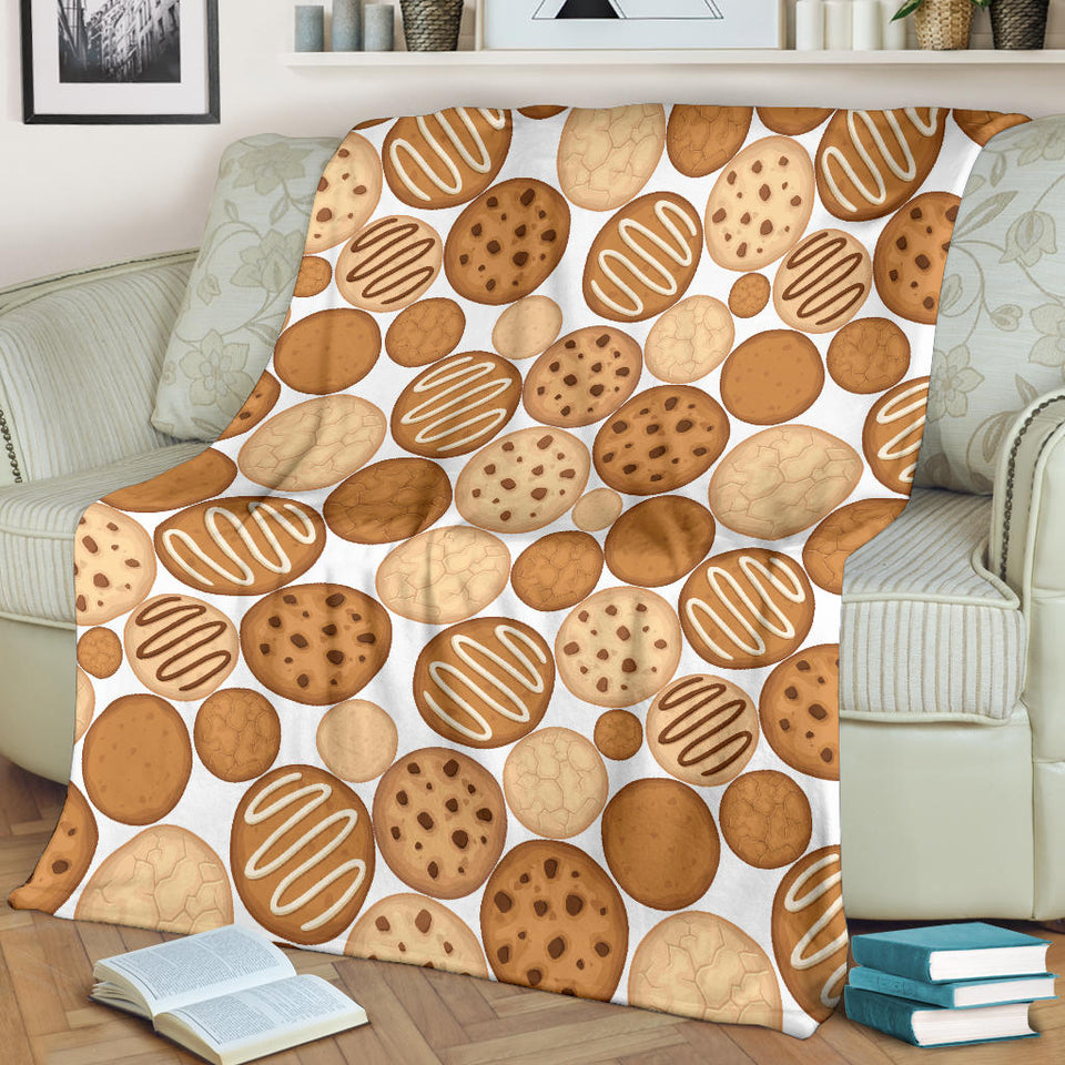 Various Cookie Pattern Premium Blanket