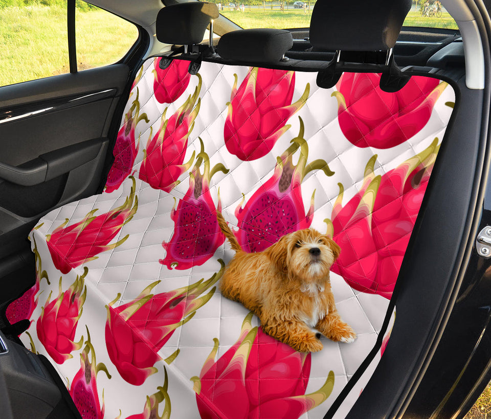 Dragon Fruits Design Pattern Dog Car Seat Covers