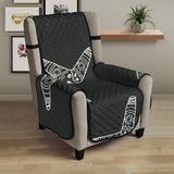 Hand drawn boomerang Australian aboriginal ornament Chair Cover Protector