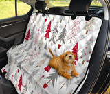 Cute Christmas Tree Pattern Dog Car Seat Covers