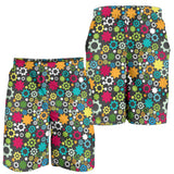 Gear Pattern Print Design 03 Men Shorts