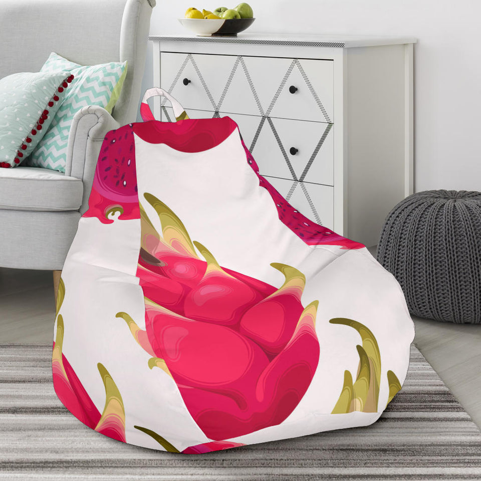 Dragon Fruits Design Pattern Bean Bag Cover