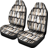 Piano Pattern Print Design 04 Universal Fit Car Seat Covers