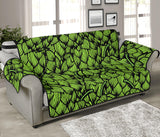 Green hop pattern Sofa Cover Protector