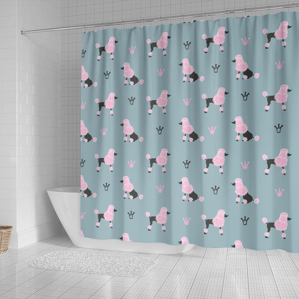 Poodle Dog Pattern Spoodle Dog Pattern Shower Curtain Fulfilled In UShower Curtain