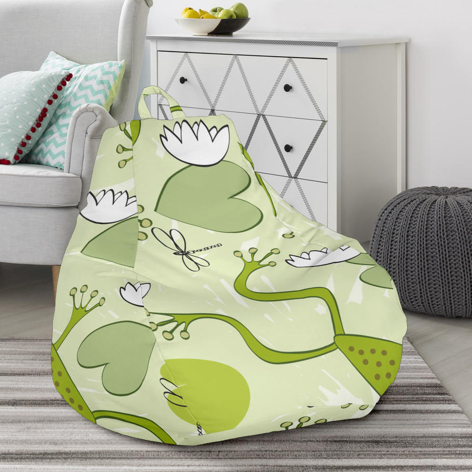 Cute Frog Dragonfly Pattern Bean Bag Cover