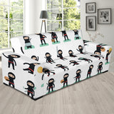 Cute Ninja Katana Sword Pattern Sofa Slipcover