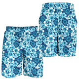 Hibiscus Pattern Print Design 03 Men Shorts