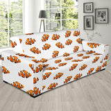 Clown Fish Pattern Print Design 03 Sofa Slipcover
