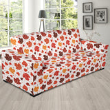 Colorful Maple Leaf Pattern Sofa Slipcover