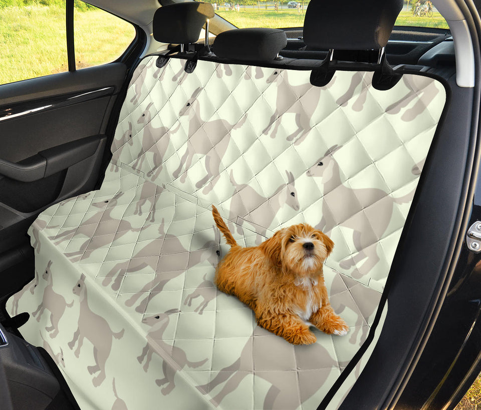 Little Young Goat Pattern Dog Car Seat Covers