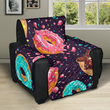 Colorful donut glaze pattern Recliner Cover Protector