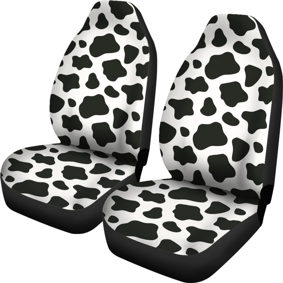 Cow Skin Pattern Universal Fit Car Seat Covers
