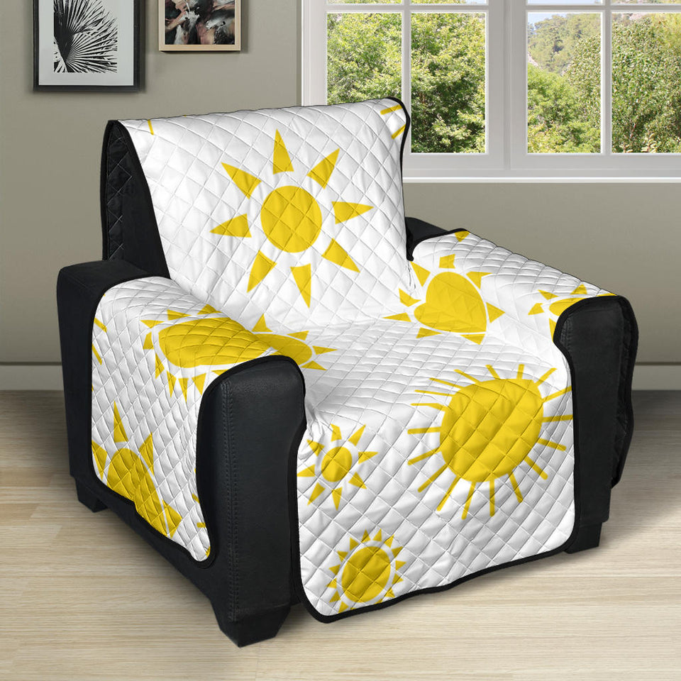 Sun pattern Recliner Cover Protector