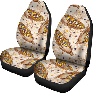 Corn Pattern Print Design 03 Universal Fit Car Seat Covers