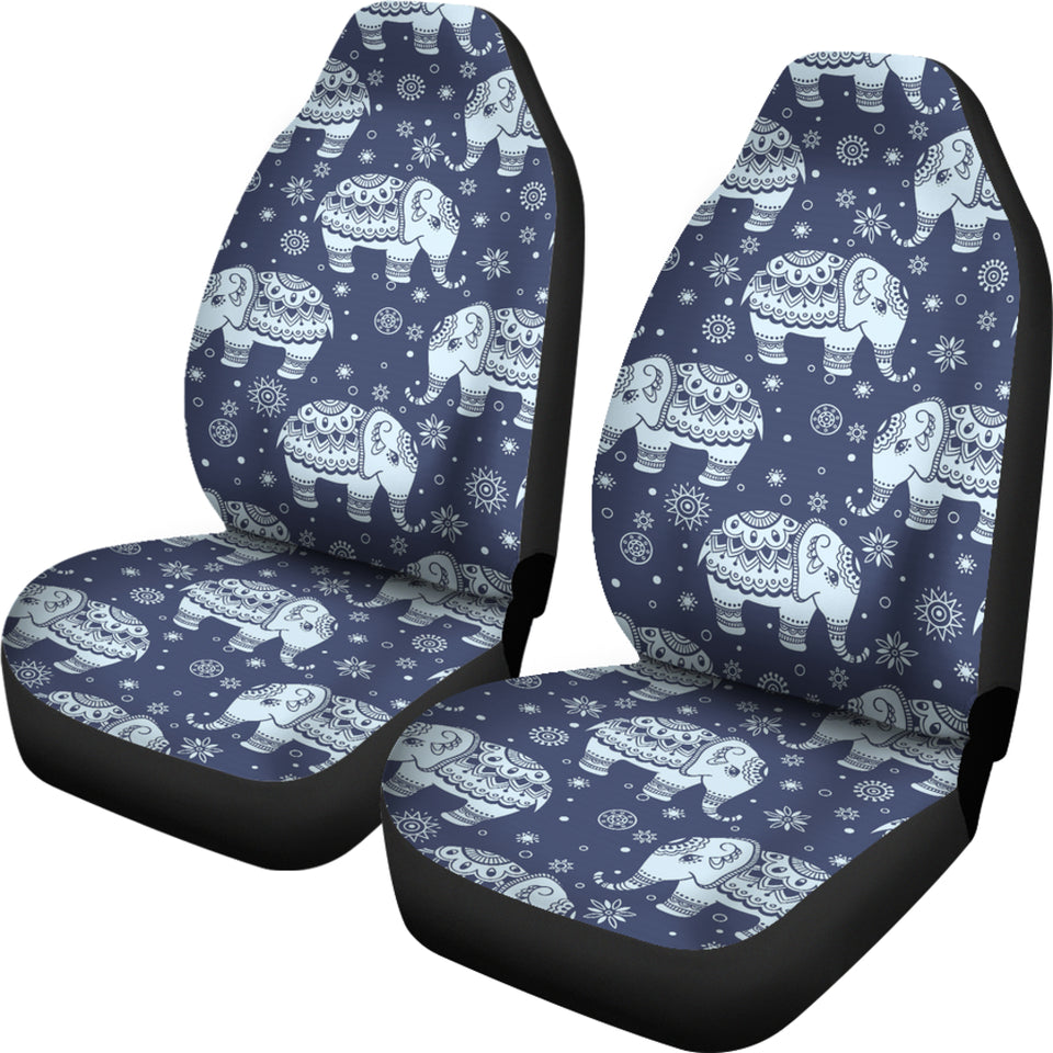 Elephant Tribal Design Pattern Universal Fit Car Seat Covers