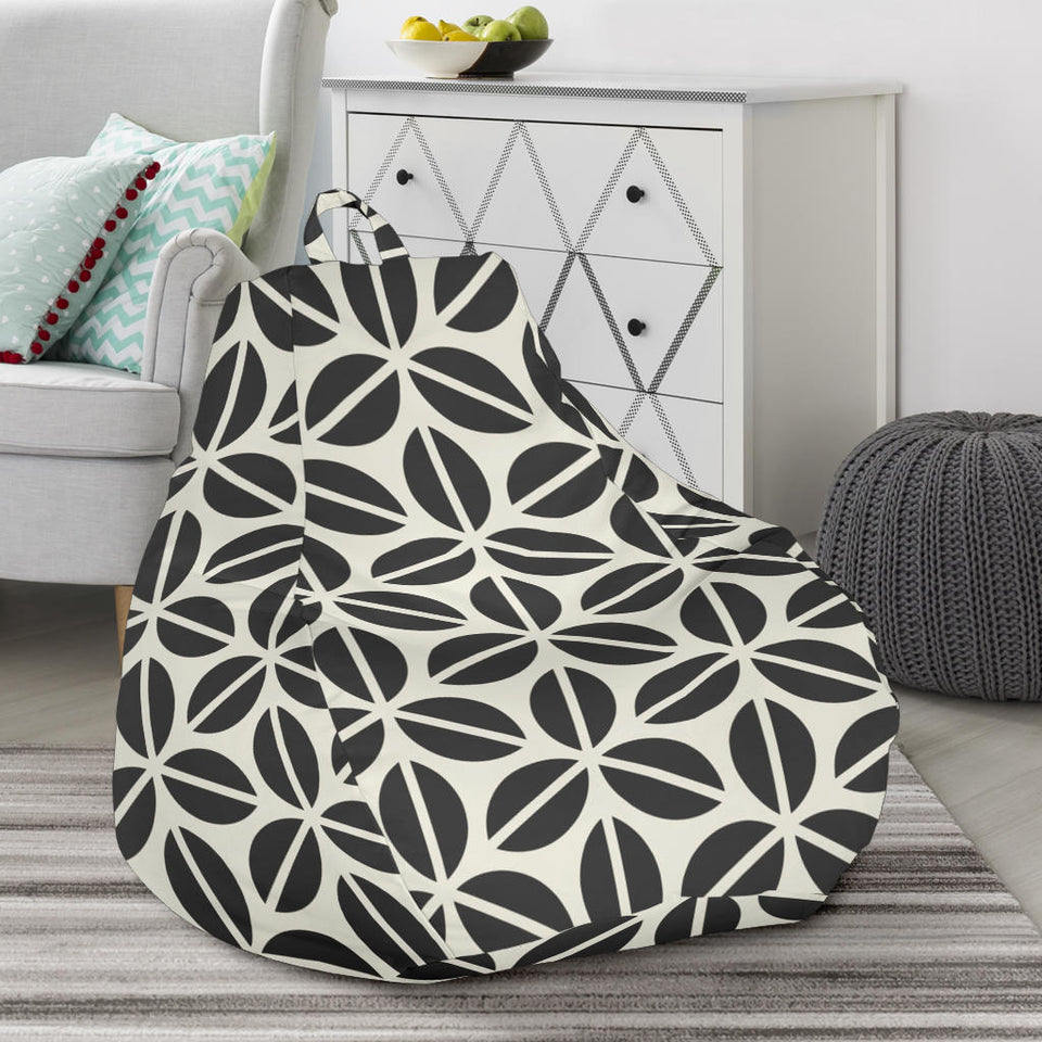 Coffee Bean Abstract Modern Pattern Bean Bag Cover